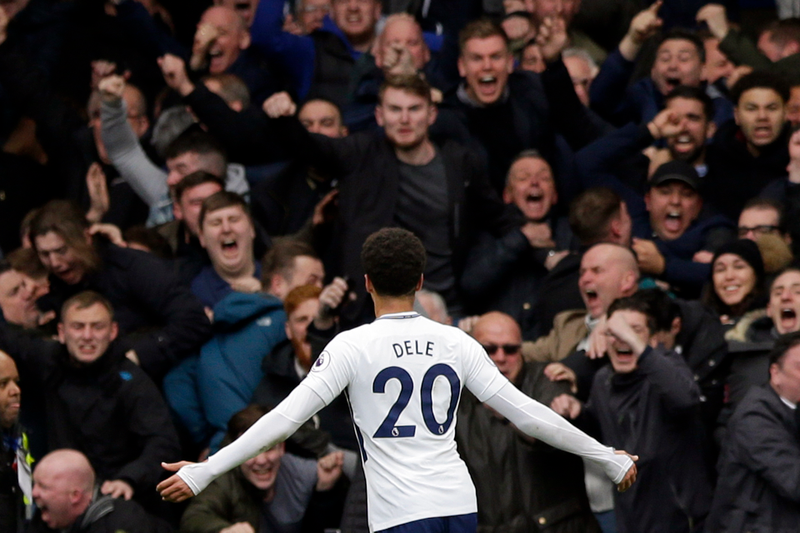Illustration for article titled Feast Your Eyes On These Photos Of Enraged Chelsea Fans Flipping Off Dele Alli